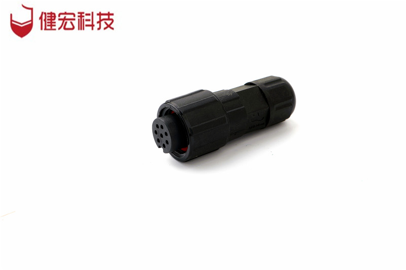 KM12J207鑄線(xiàn)式對(duì)接公插座