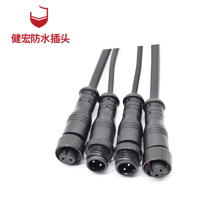 廠家直銷M12公母對(duì)防水插頭電源信號(hào)